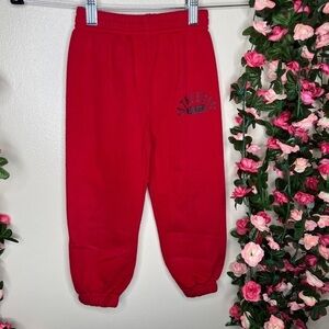 Garanimals Red Kids Sweatpants Joggers 3T Casual Walking Comfort School Play